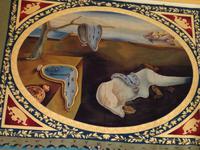 Darstellung der verrinnenden Zeit durch Dalí