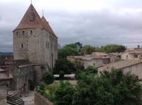 183Die Porte Narbonnaise der Festung Carcassonne