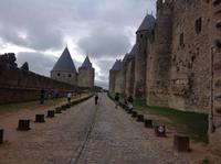 187Zwischen den Mauerringen der Festung Carcassonne