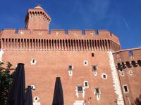 301Le Castillet-Rest der Stadtmauer