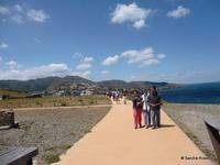 bei Wind am Cap Cerbere 