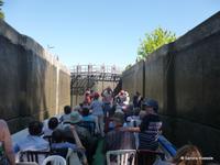 in der Schleuse Fonseranes 