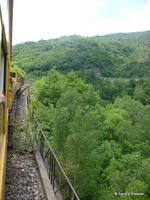 Ansicht aus dem gelben Zug 