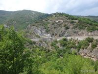 Ansicht aus dem gelben Zug 