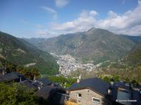 Blick von St.Miguel Kirche Andorra 