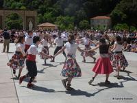 Tanzgruppen mit Kastagnetten 