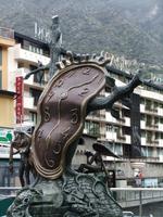 Andorra la Vella. Erinnerung an Dali
