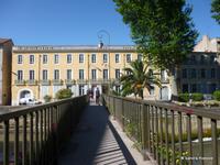 Brücke über den canal de la Robine in Narbonne 