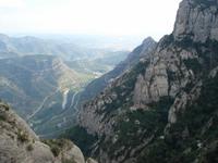 Die Fahrt zum Kloster Montserrat