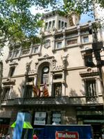 Palast an der Rambla