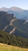 Pyrenäenlandschaft bei Col de la Botella