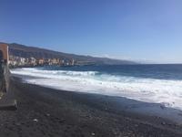 Der Atlantik war heute rau 