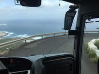 Unsere erste kurvenreiche, steile Straße