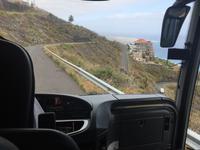 Unsere erste kurvenreiche, steile Straße