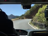 Es geht die steile Straße zurück ins Hotel 