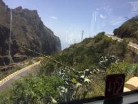 Es geht die steile Straße zurück ins Hotel 