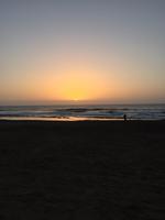 Sonnenuntergang am Strand 