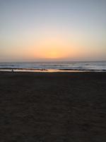 Sonnenuntergang am Strand 