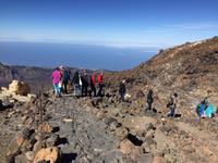 Spaziergang auf dem Teide 