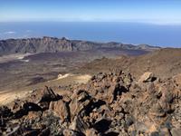Ausblick vom Teide - Kraterlandschaft 