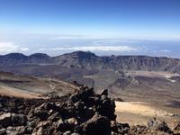 Ausblick vom Teide - Kraterlandschaft 