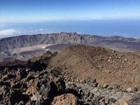 Ausblick von hoch oben - Kraterlandschaft 