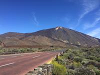 Blick vom Nationalpark auf den Teide 