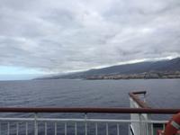 Teneriffa von der Fähre - ein letzter Blick 