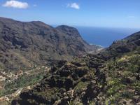 Valle Gran Rey von oben - Aussicht 