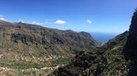Valle Gran Rey von oben - Aussicht 