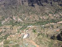 Valle Gran Rey von oben - Aussicht 