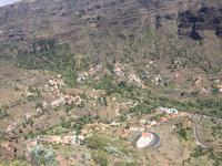 Valle Gran Rey von oben - Aussicht 