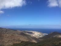 Ausblick auf den Teide von La Gomera 