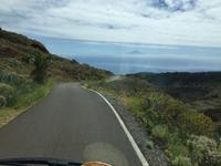 Fahrt zum Mittagessen - Ausblick auf den Teide 
