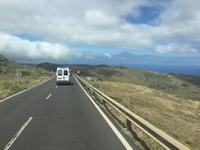Rückweg - Teide im Hintergrund zu sehen 