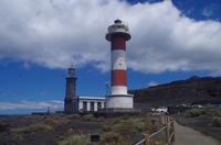alter und neuer Leuchtturm - La Palma