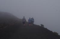 Spazieren in einer Wolke