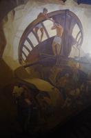 im Rathaus von Santa Cruz de La Palma - Wandmalerei