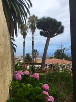 schöne Aussicht bis zum Meer