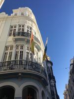 prächtige Bauten im Stadtzentrum von Santa Cruz