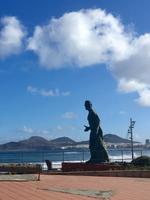 Bronzestatue von Alfredo Kraus