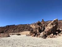 Farbenspiel am Fusse des Vulkans Teide