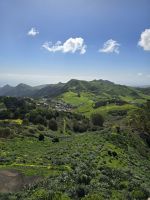 Aussicht vom Mirador de la Jardina auf dem Weg zum Mercedeswald