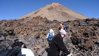 Richtung Teide zum Gipfel