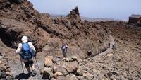 Richtung Teide zum Gipfel
