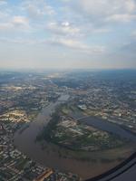 Abflug ab Dresden mit Hochwasser 2013