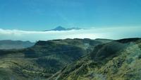 Inselhüpfen auf den Kanaren - La Gomera - Teide im Hintergrund