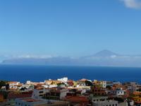Blick von La Gomera auf den Teide