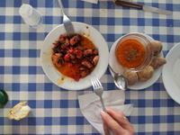 Pulpo mit Papas arrugadas