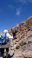 Richtung Teide zum Gipfel